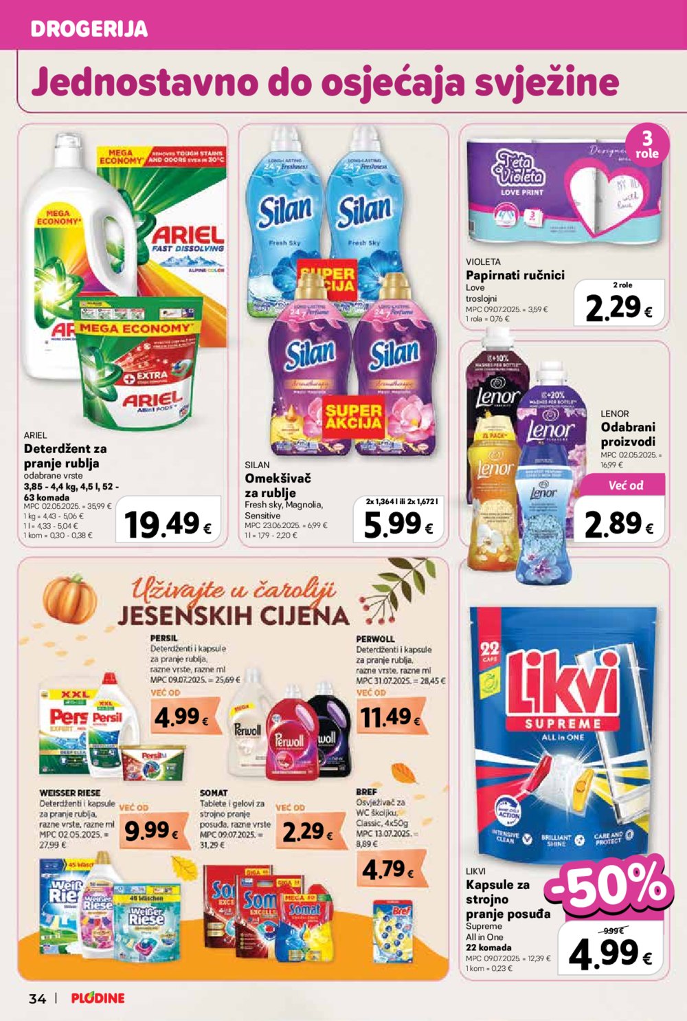 Plodine katalog Akcija 24.09. - 30.09.2025.