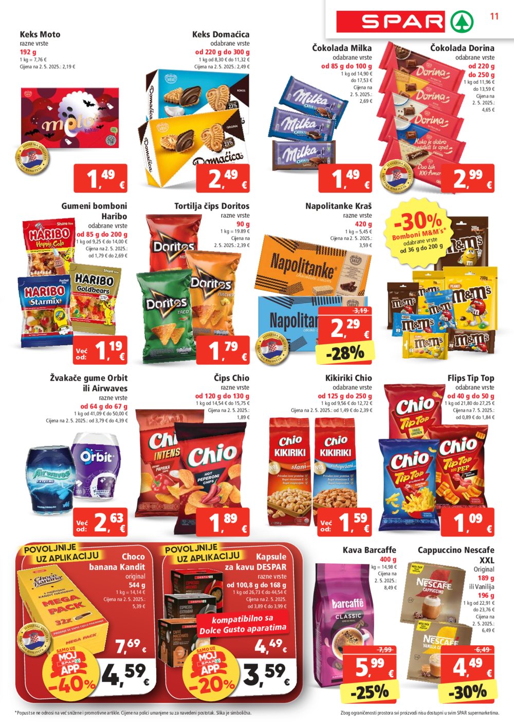 SPAR katalog Akcija 24.09. - 30.09.2025.