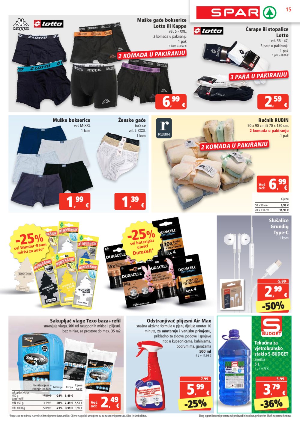 SPAR katalog Akcija 24.09. - 30.09.2025.