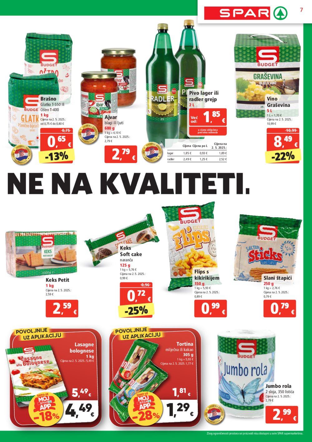 SPAR katalog Akcija 24.09. - 30.09.2025.