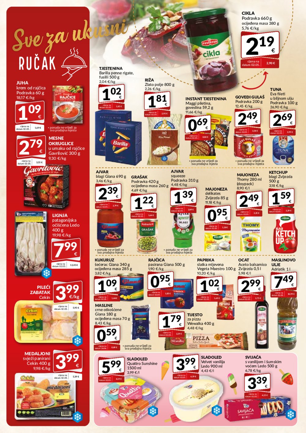 Bakmaz katalog Akcija 25.09. - 01.10.2025.