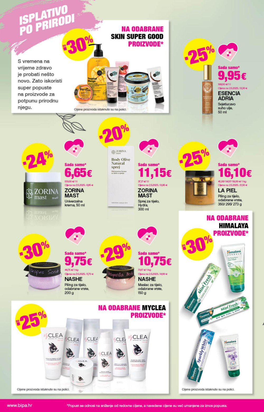 Bipa katalog Akcija 18.09. - 01.10.2025.