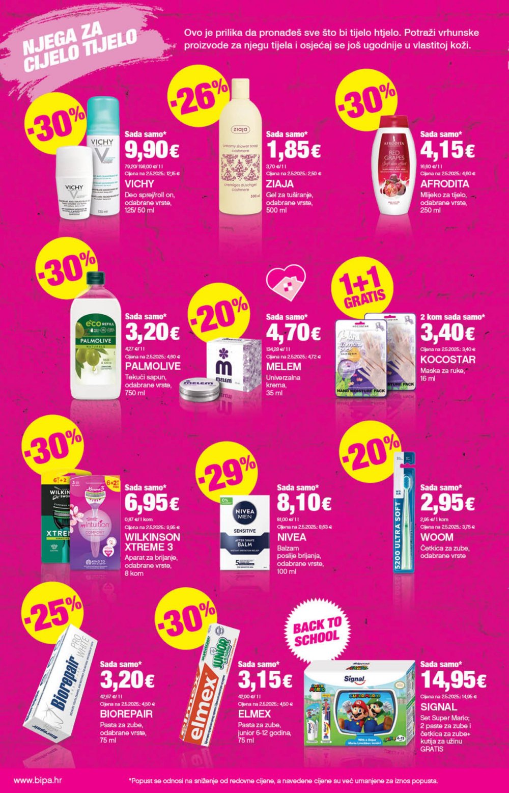 Bipa katalog Akcija 18.09. - 01.10.2025.