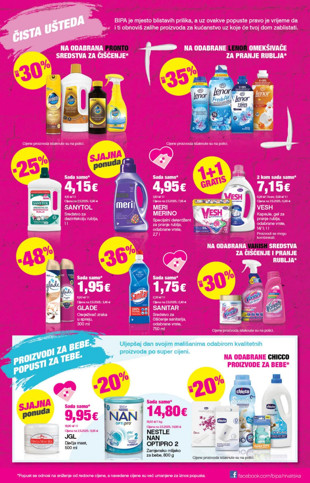 Bipa katalog Akcija 18.09. - 01.10.2025.