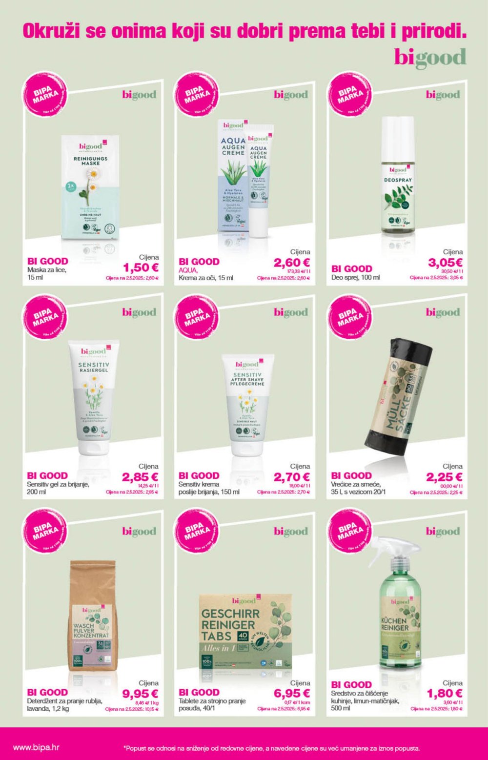 Bipa katalog Akcija 18.09. - 01.10.2025.