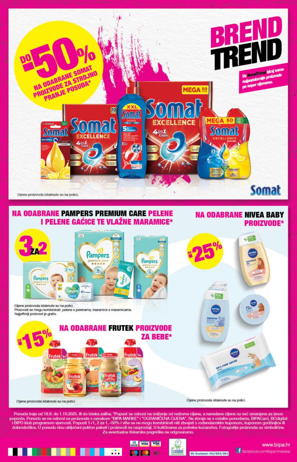 Bipa katalog Akcija 18.09. - 01.10.2025.