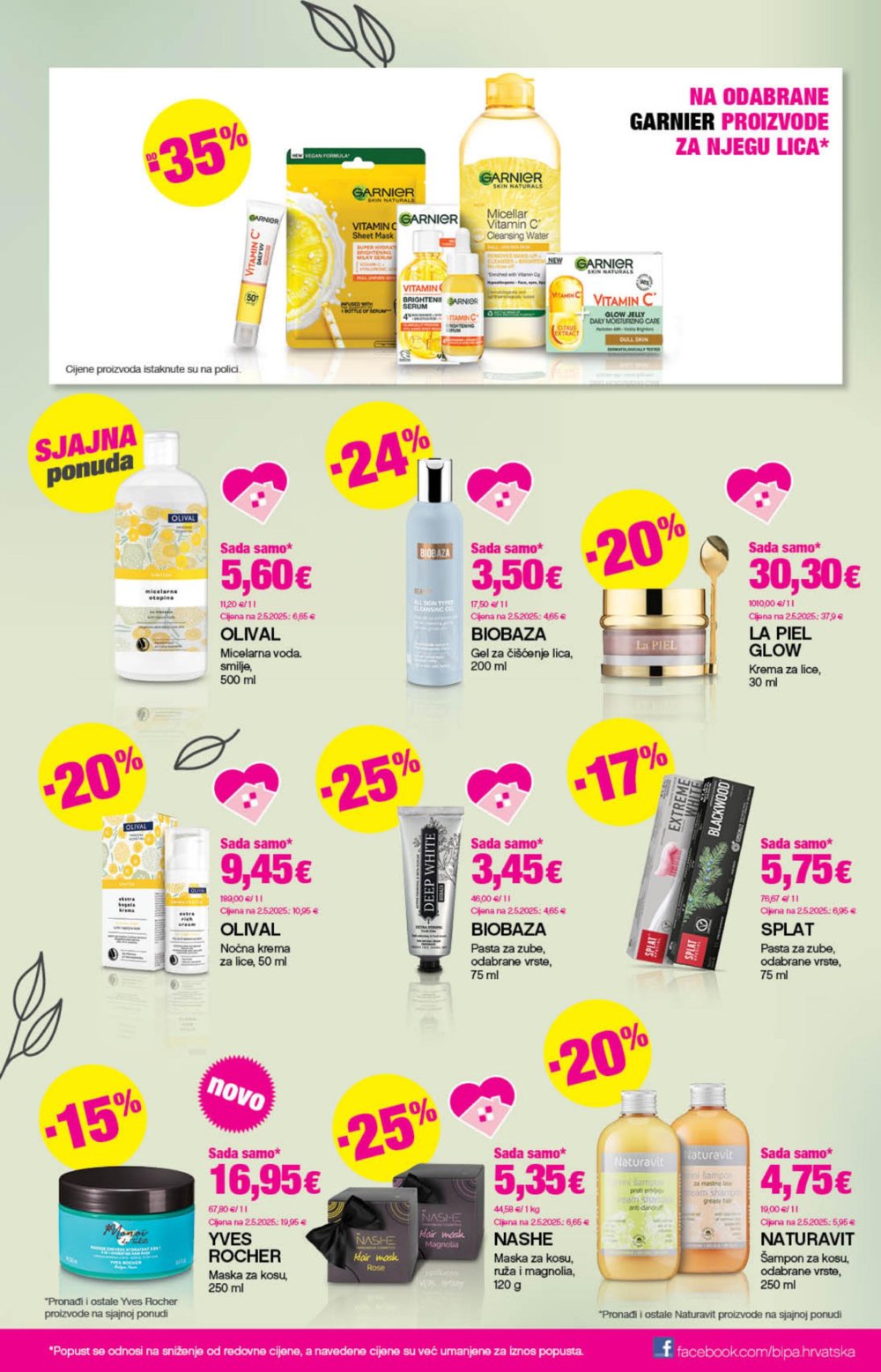 Bipa katalog Akcija 18.09. - 01.10.2025.