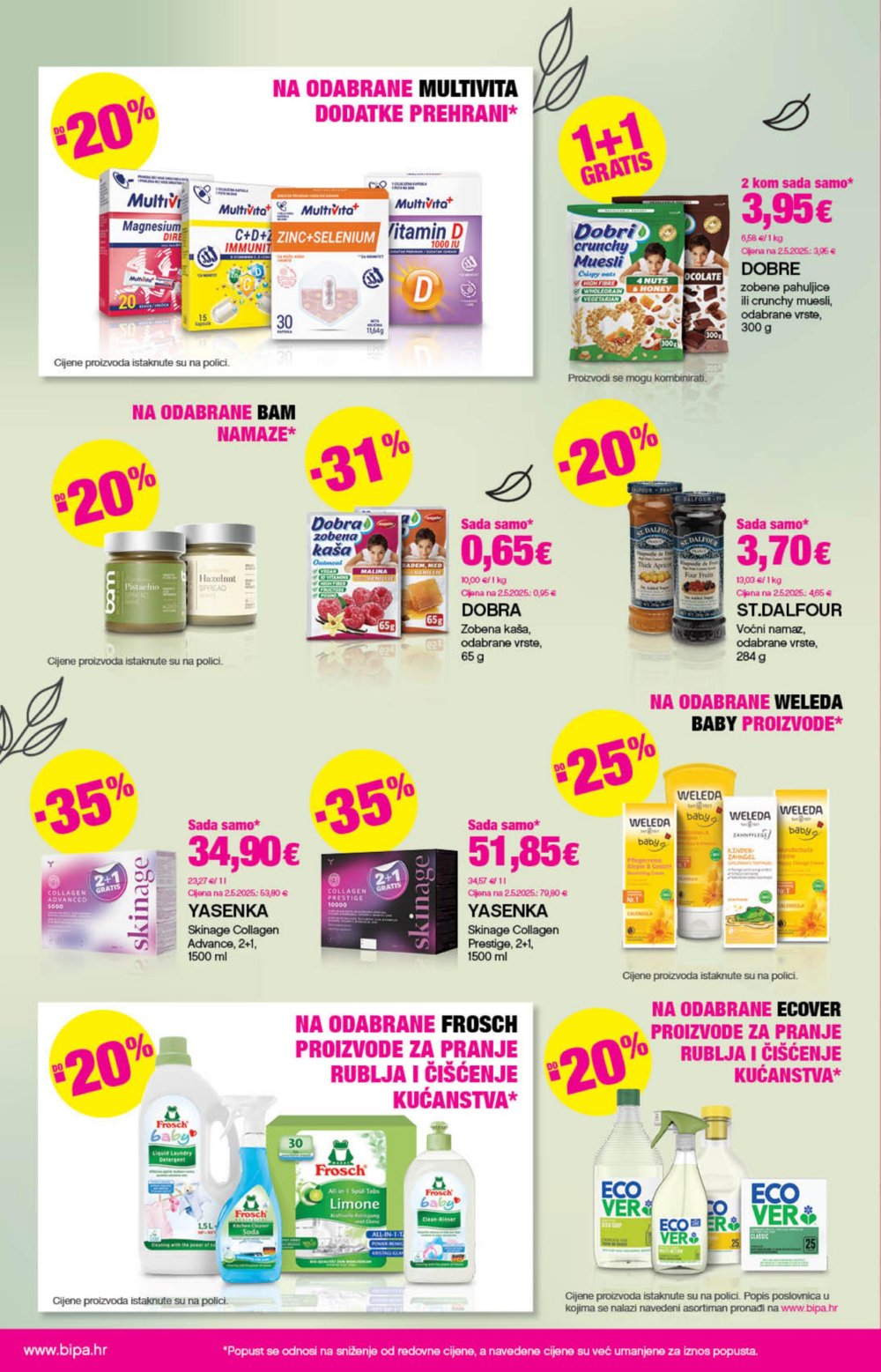 Bipa katalog Akcija 18.09. - 01.10.2025.