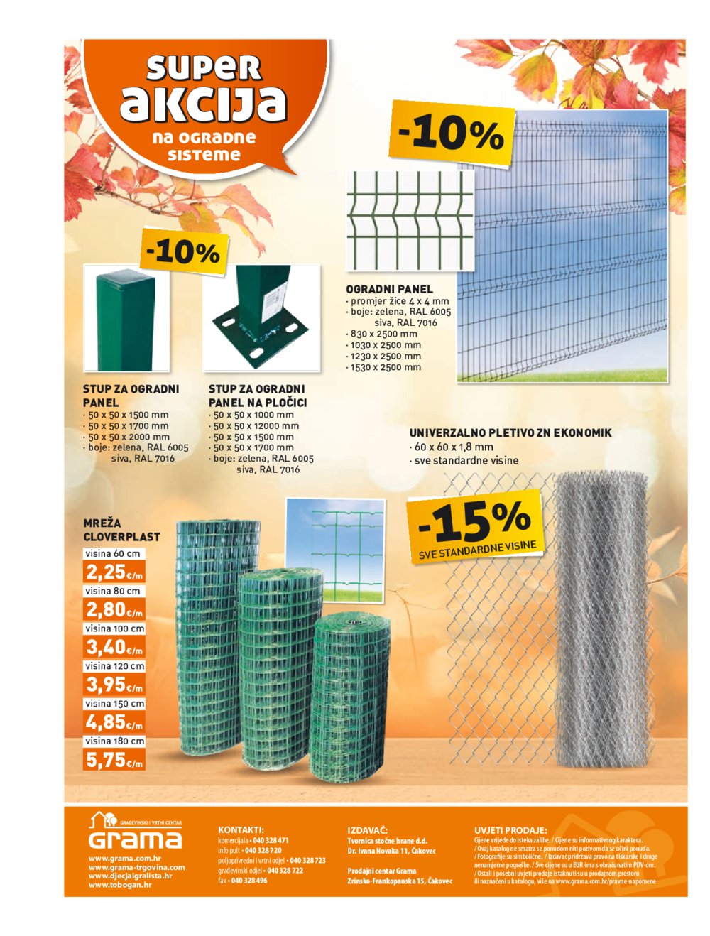 Grama katalog Akcija 23.09. - 21.10.2025.