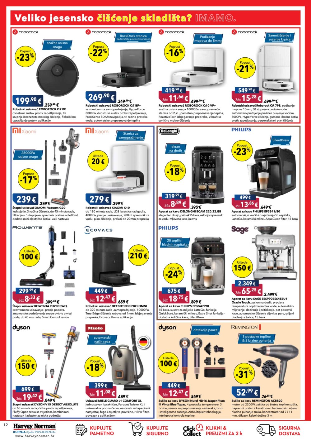 Harvey Norman katalog Akcija 18.09. - 01.10.2025.