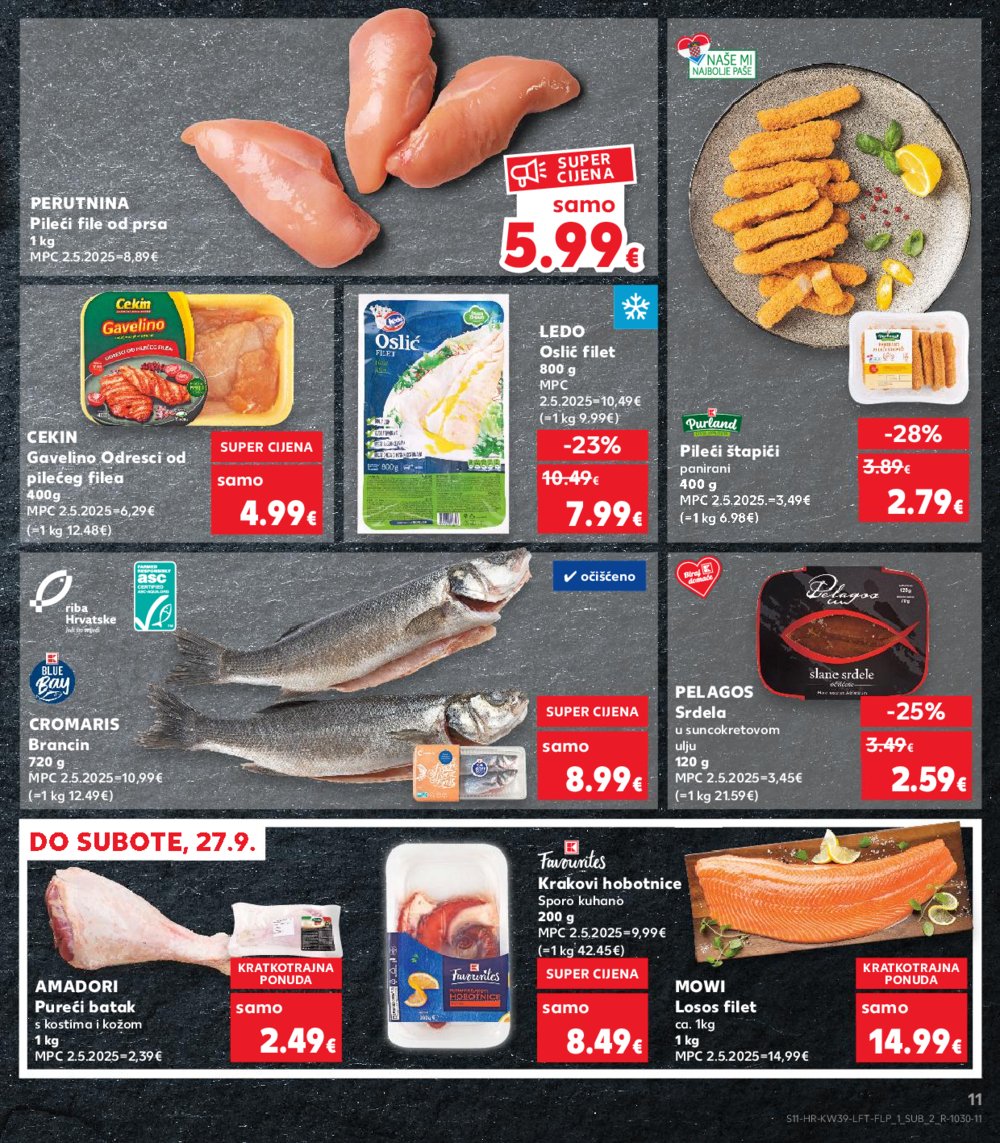 Kaufland katalog Akcija 24.09. - 30.09.2025. Ivanec