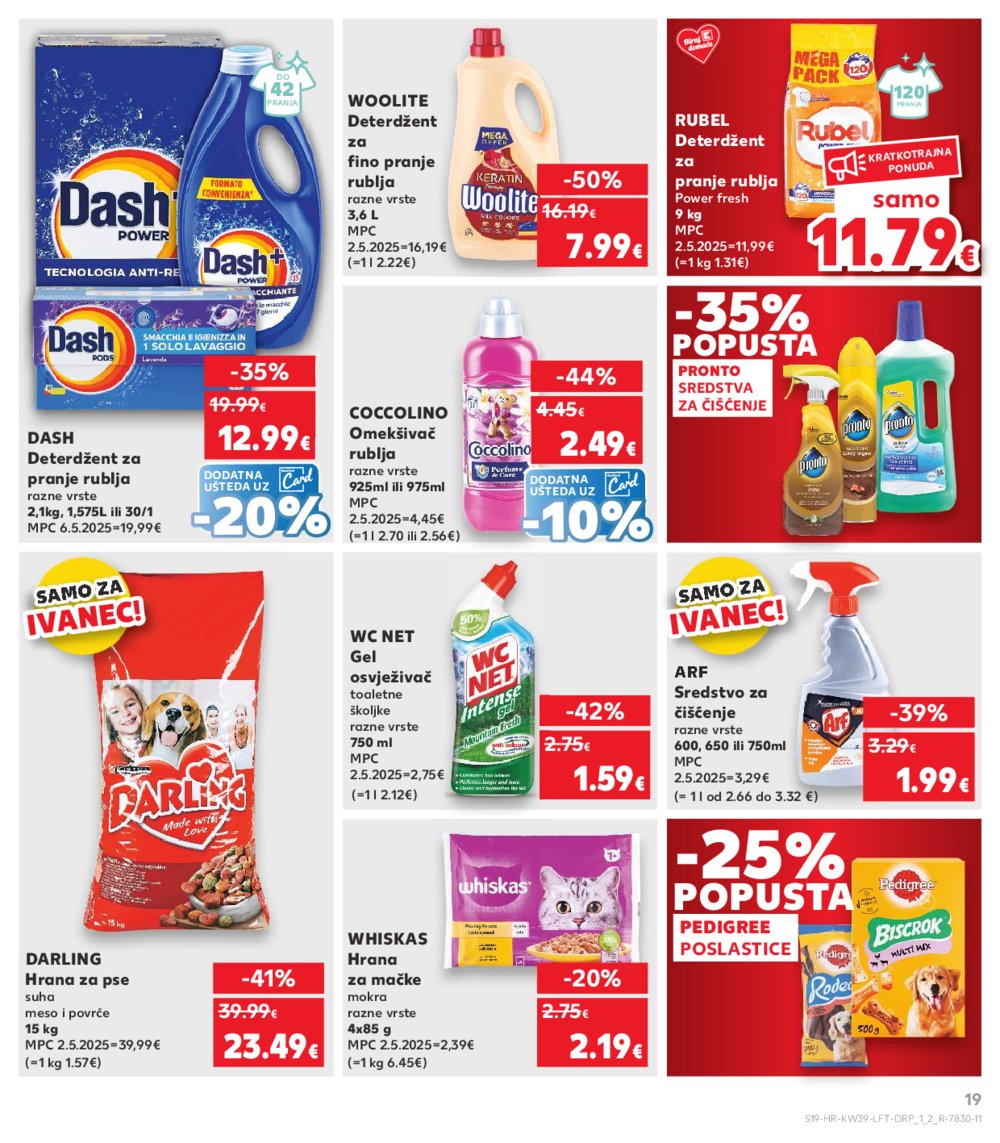 Kaufland katalog Akcija 24.09. - 30.09.2025. Ivanec