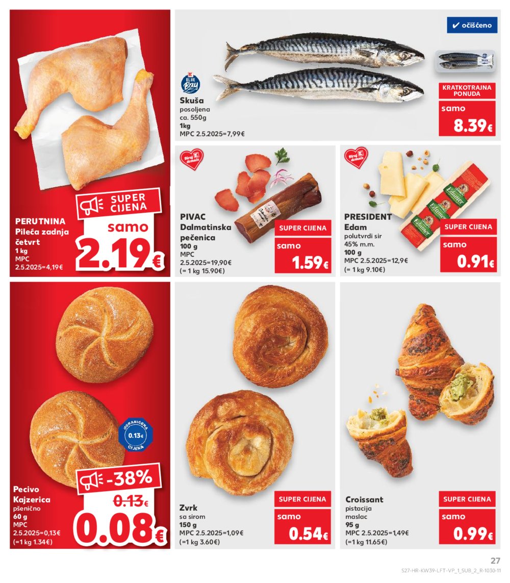 Kaufland katalog Akcija 24.09. - 30.09.2025. Ivanec