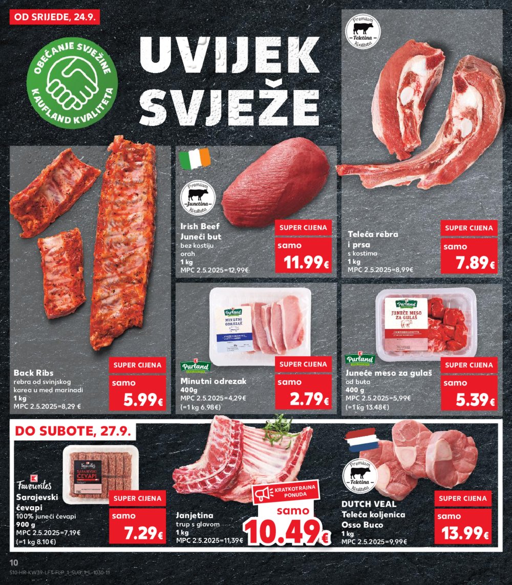Kaufland katalog Akcija 24.09. - 30.09.2025. Ivanec