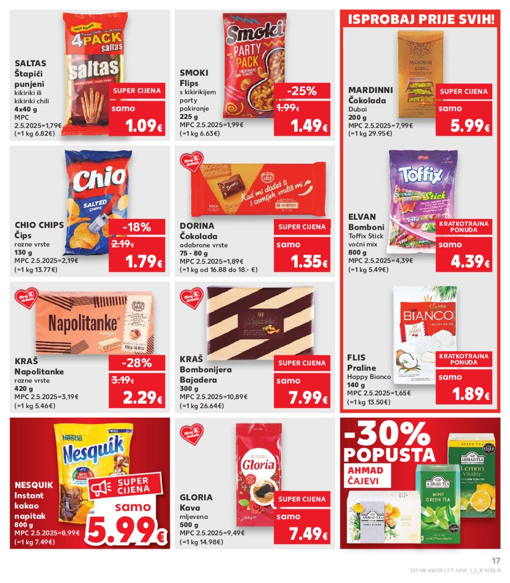 Kaufland katalog Akcija 24.09. - 30.09.2025. Odabrane poslovnice