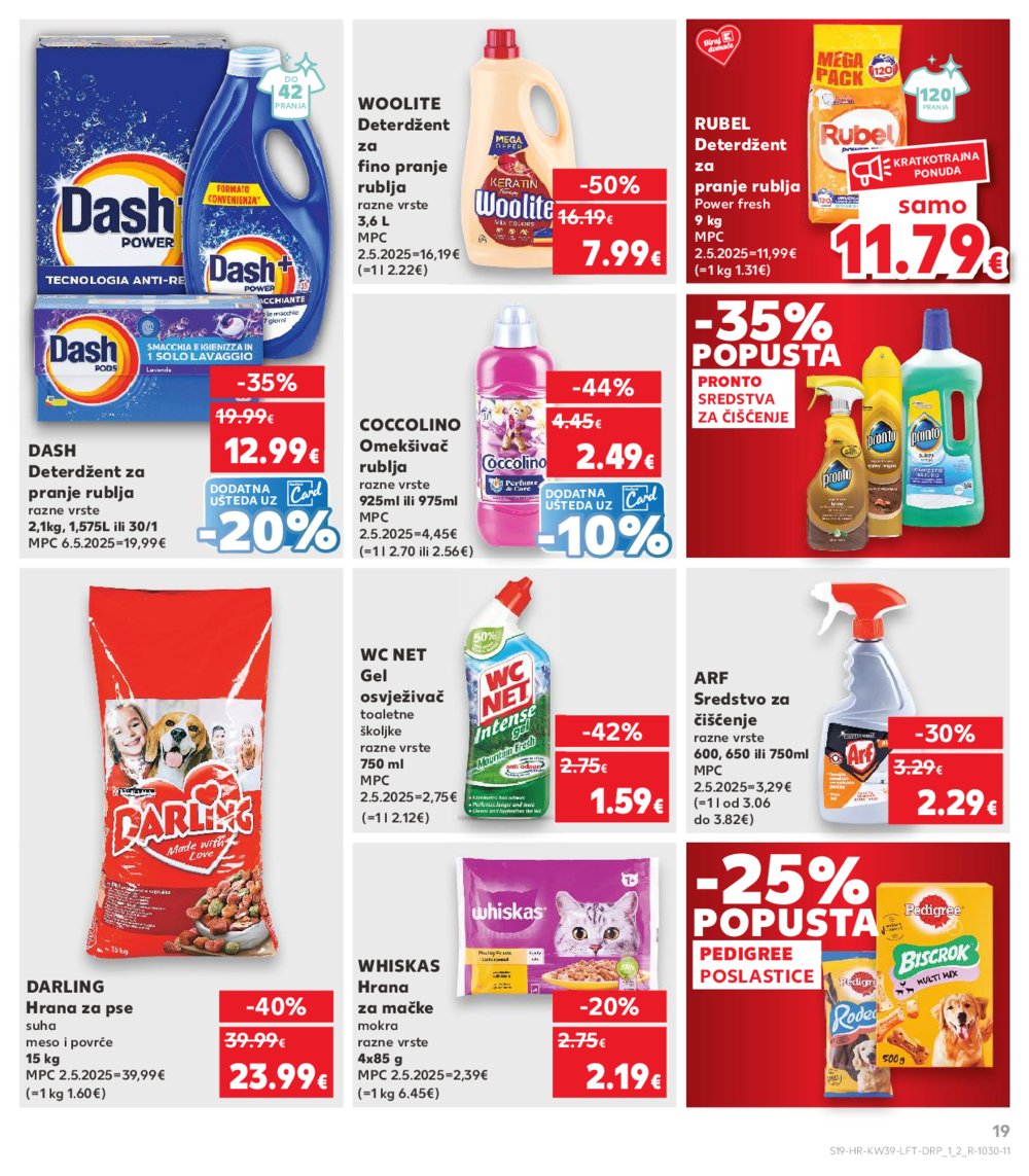Kaufland katalog Akcija 24.09. - 30.09.2025. Odabrane poslovnice