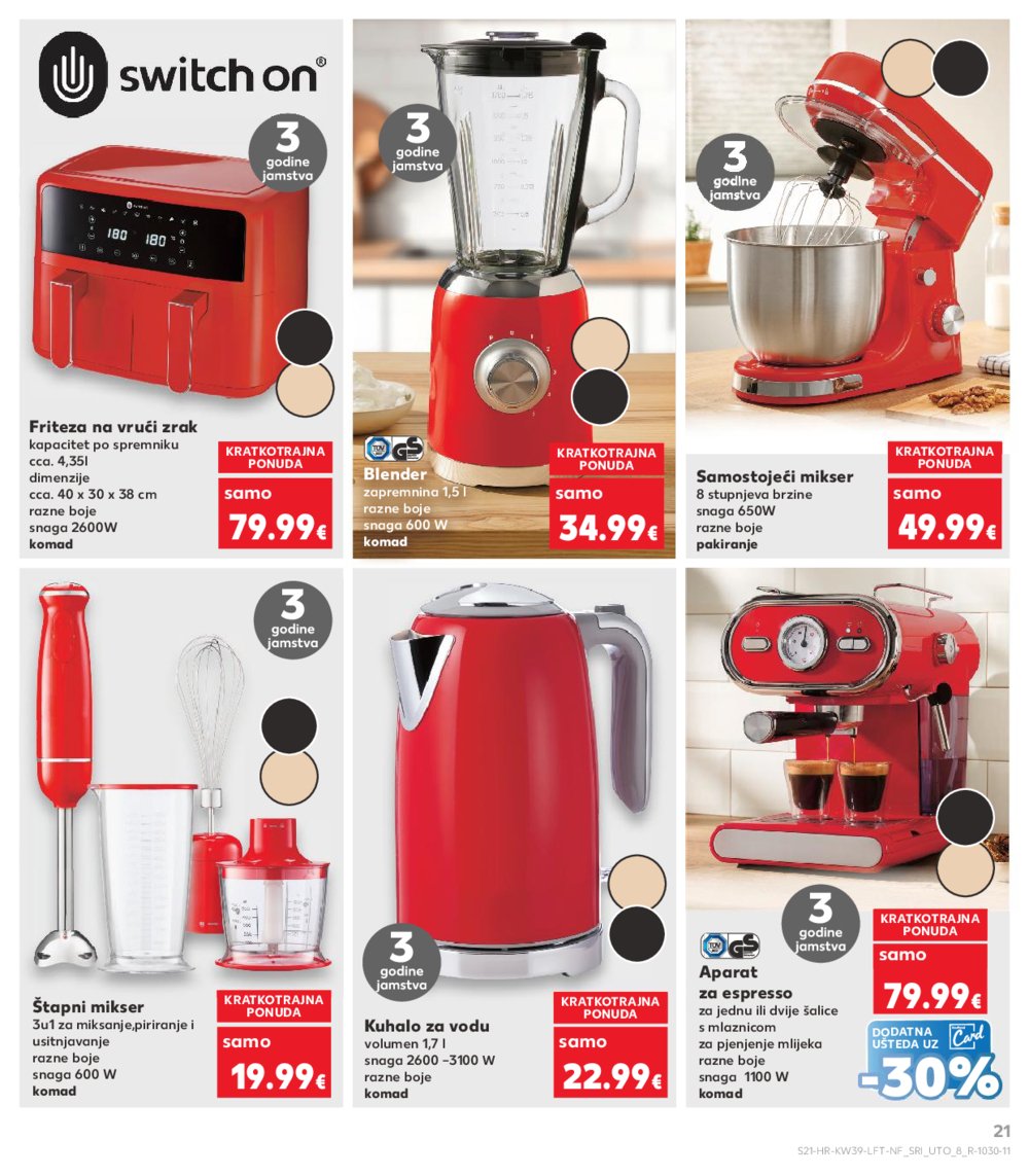 Kaufland katalog Akcija 24.09. - 30.09.2025. Odabrane poslovnice