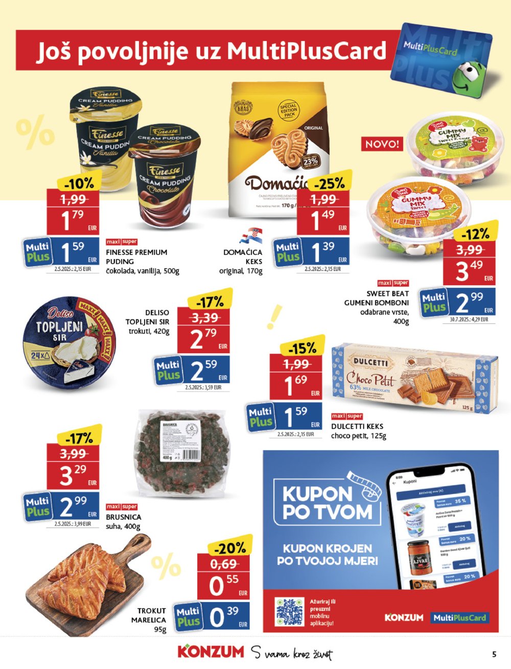 Konzum katalog Akcija 01.10. - 07.10.2025.