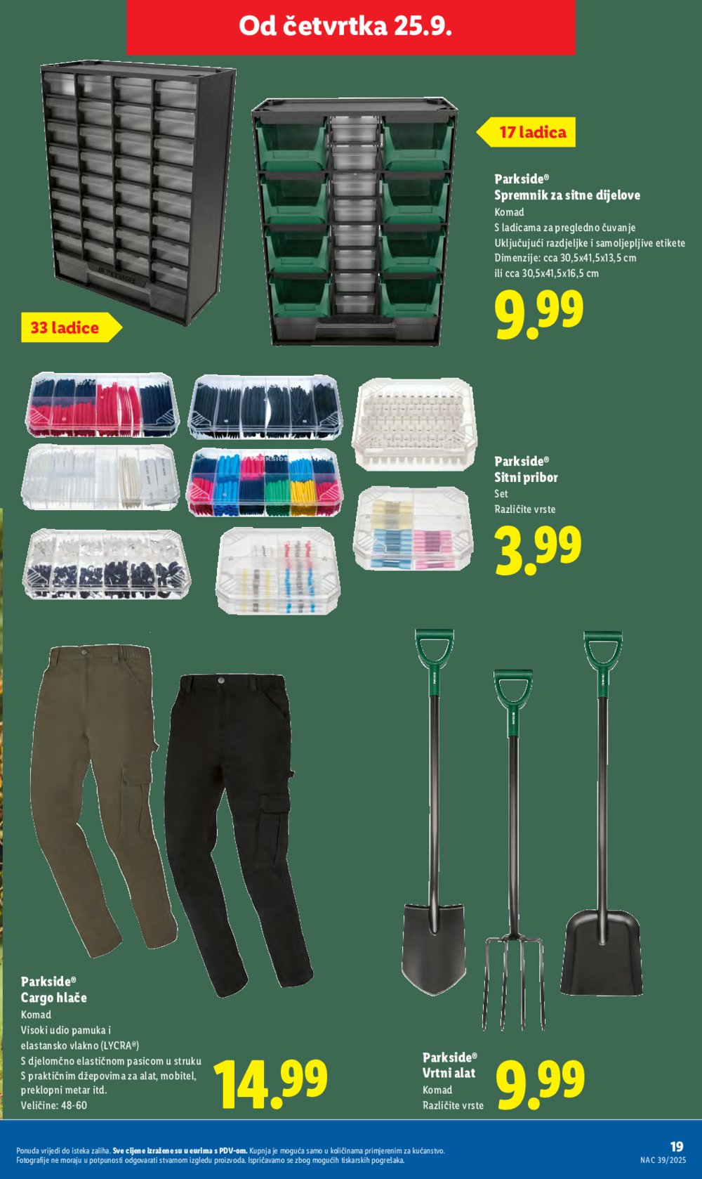 Lidl katalog Ponuda od četvrtka 25.09. - 28.09.2025.