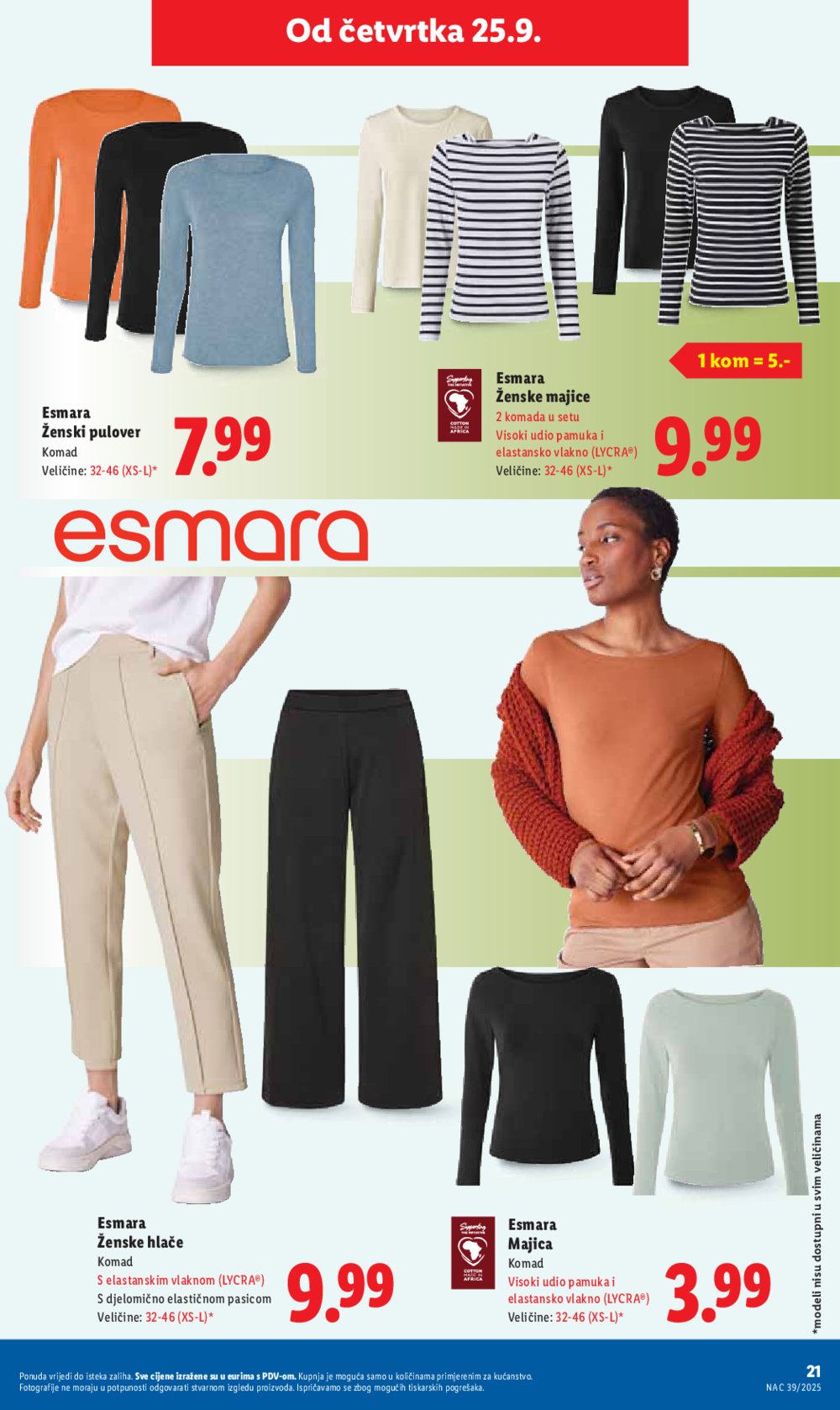 Lidl katalog Ponuda od četvrtka 25.09. - 28.09.2025.