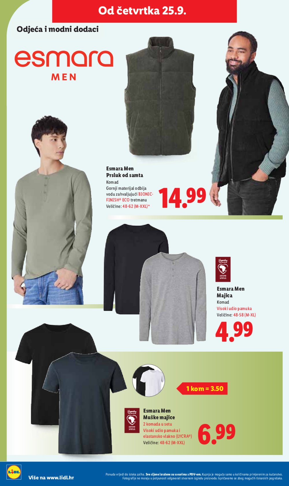 Lidl katalog Ponuda od četvrtka 25.09. - 28.09.2025.
