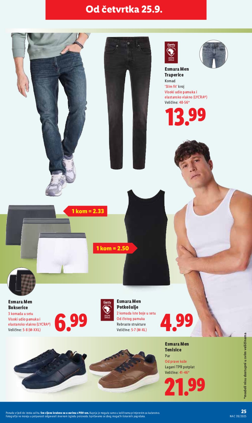 Lidl katalog Ponuda od četvrtka 25.09. - 28.09.2025.