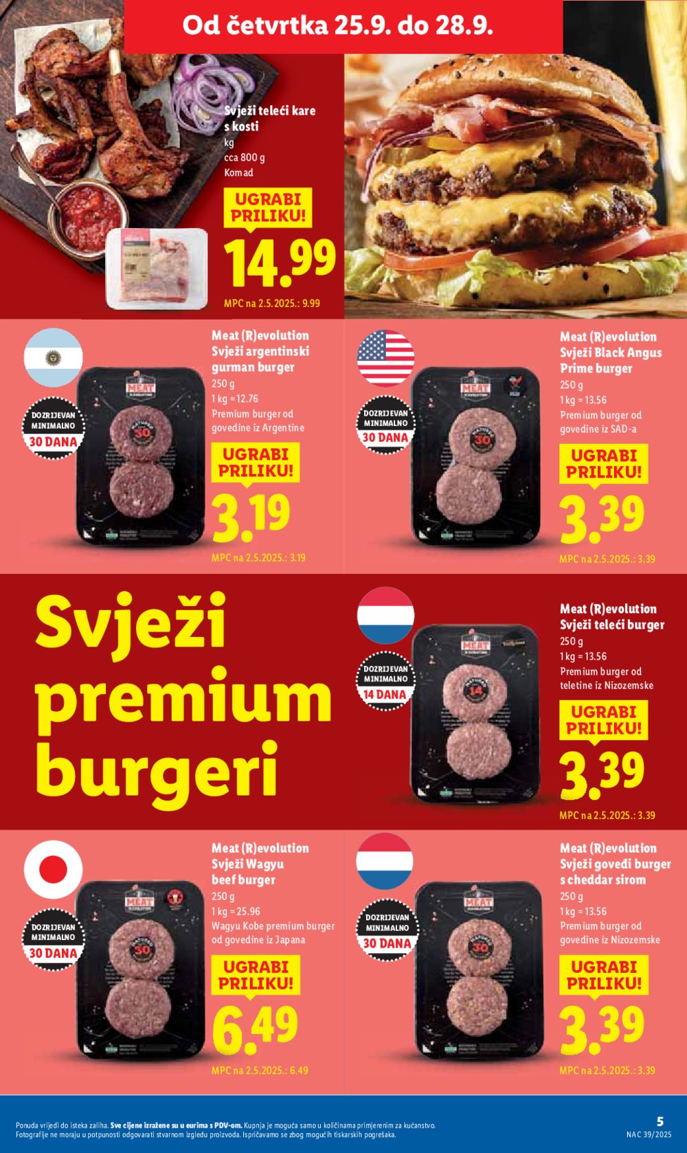 Lidl katalog Ponuda od četvrtka 25.09. - 28.09.2025.