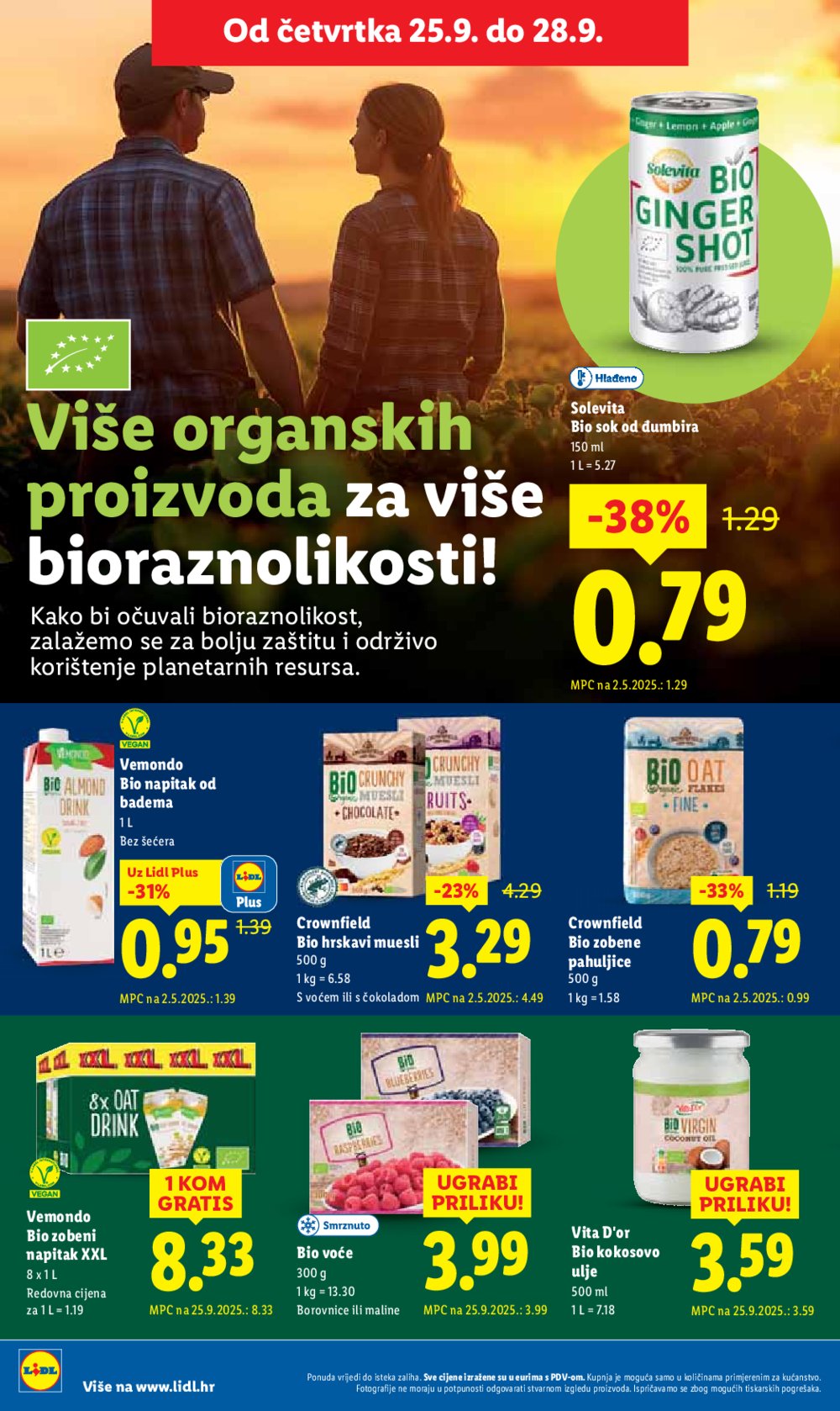 Lidl katalog Ponuda od četvrtka 25.09. - 28.09.2025.
