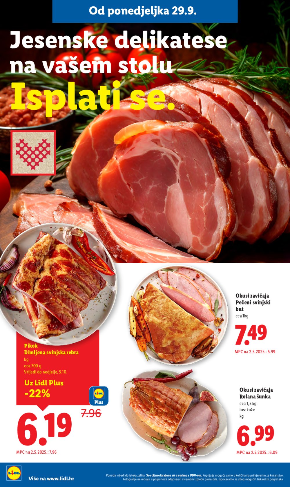 Lidl katalog Super ponuda od ponedjeljka 29.09. - 05.10.2025.