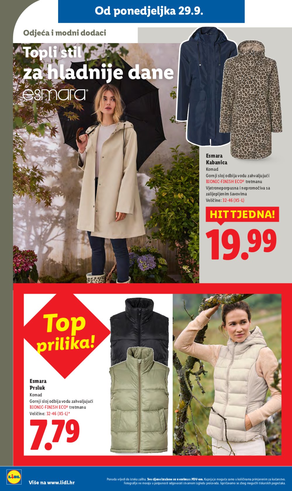 Lidl katalog Super ponuda od ponedjeljka 29.09. - 05.10.2025.