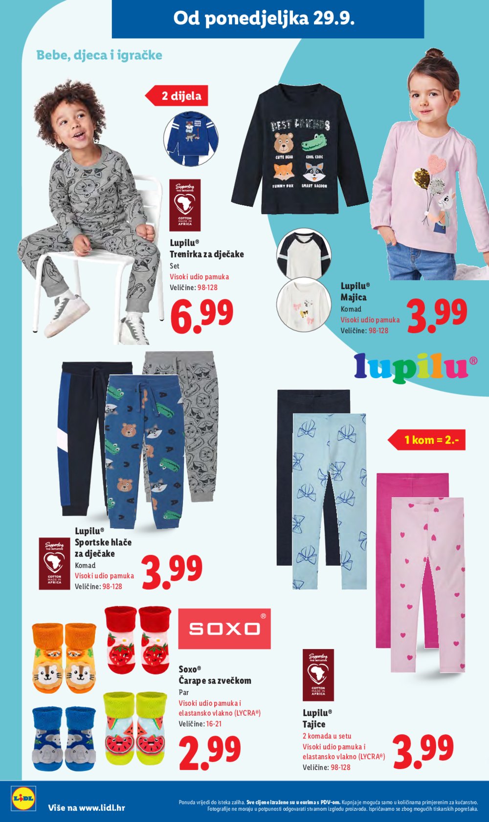 Lidl katalog Super ponuda od ponedjeljka 29.09. - 05.10.2025.