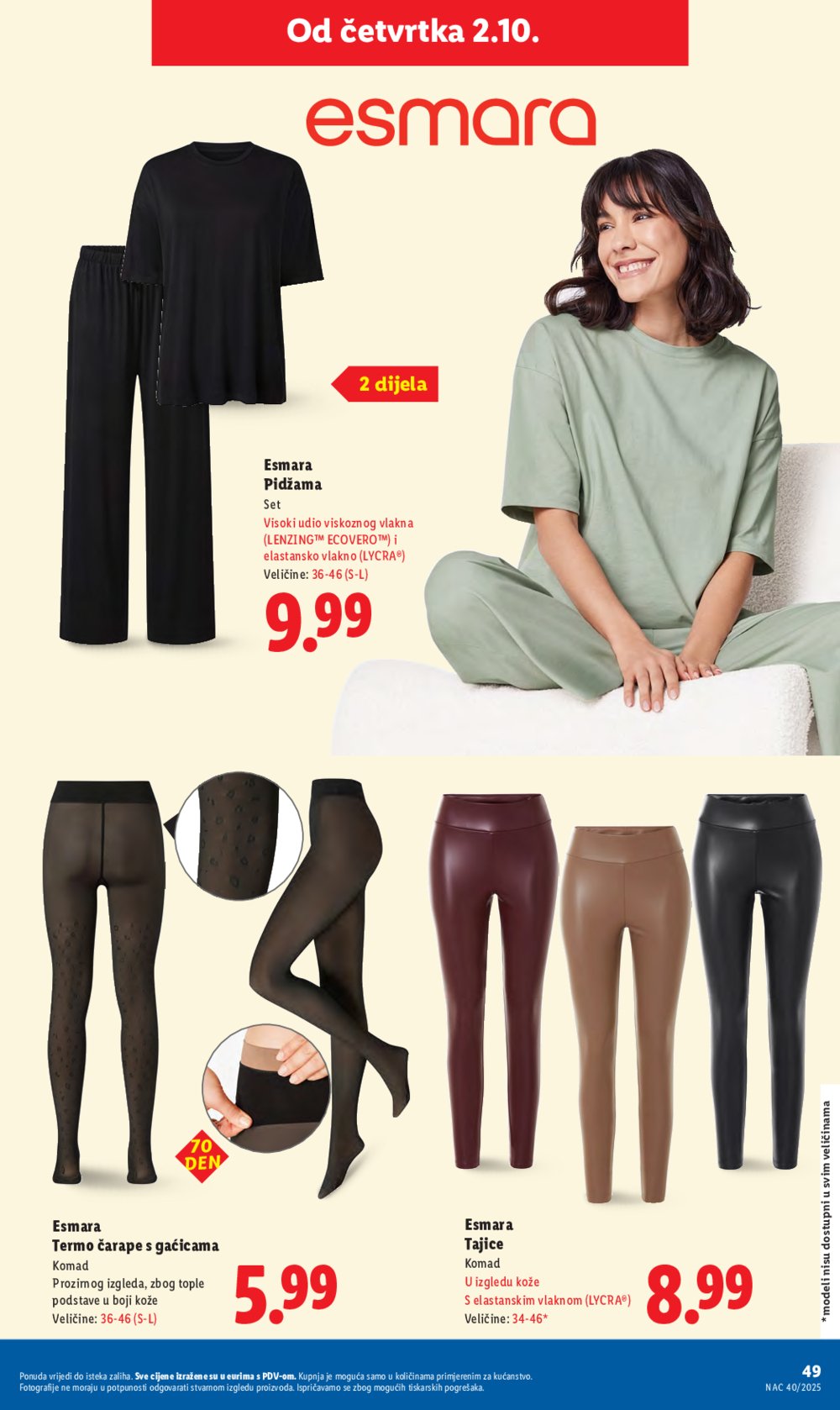 Lidl katalog Super ponuda od ponedjeljka 29.09. - 05.10.2025.