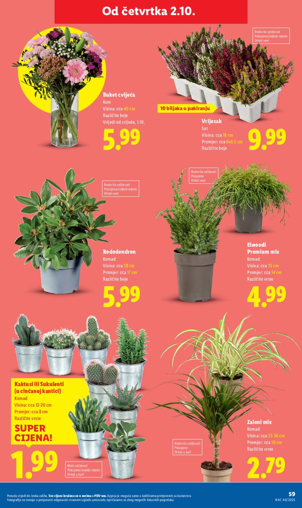 Lidl katalog Super ponuda od ponedjeljka 29.09. - 05.10.2025.