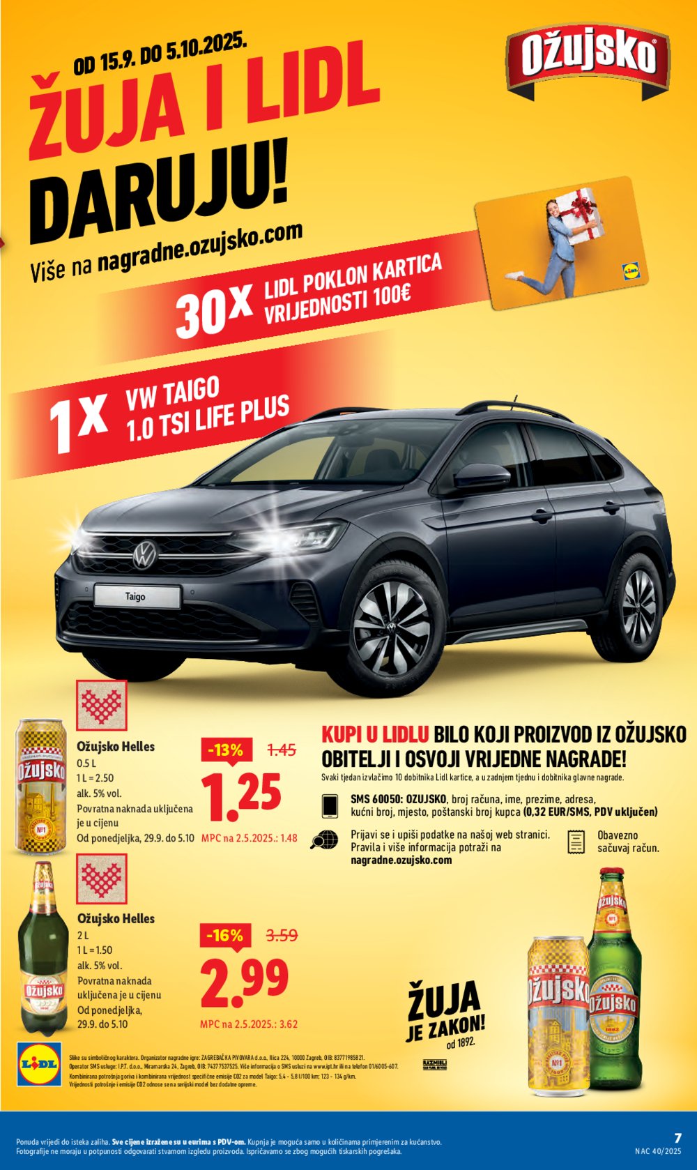 Lidl katalog Super ponuda od ponedjeljka 29.09. - 05.10.2025.