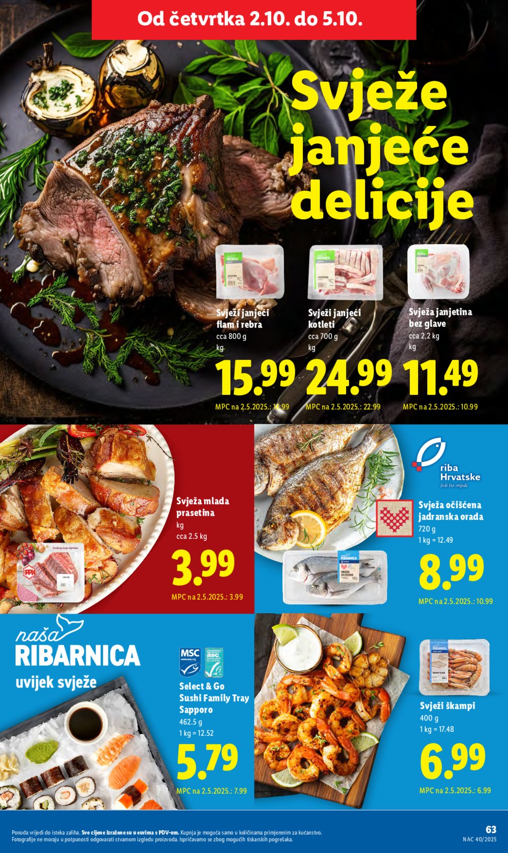 Lidl katalog Super ponuda od ponedjeljka 29.09. - 05.10.2025.