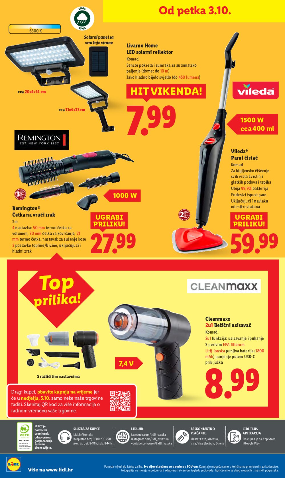 Lidl katalog Super ponuda od ponedjeljka 29.09. - 05.10.2025.