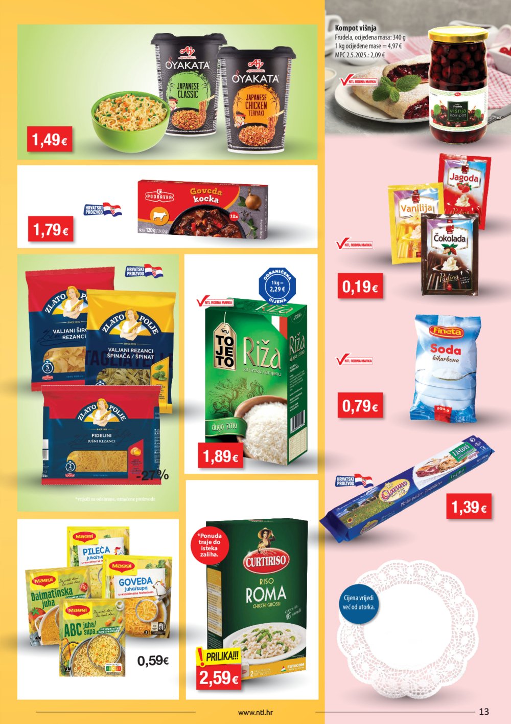 NTL katalog Akcija 01.10. - 07.10.2025. Istok