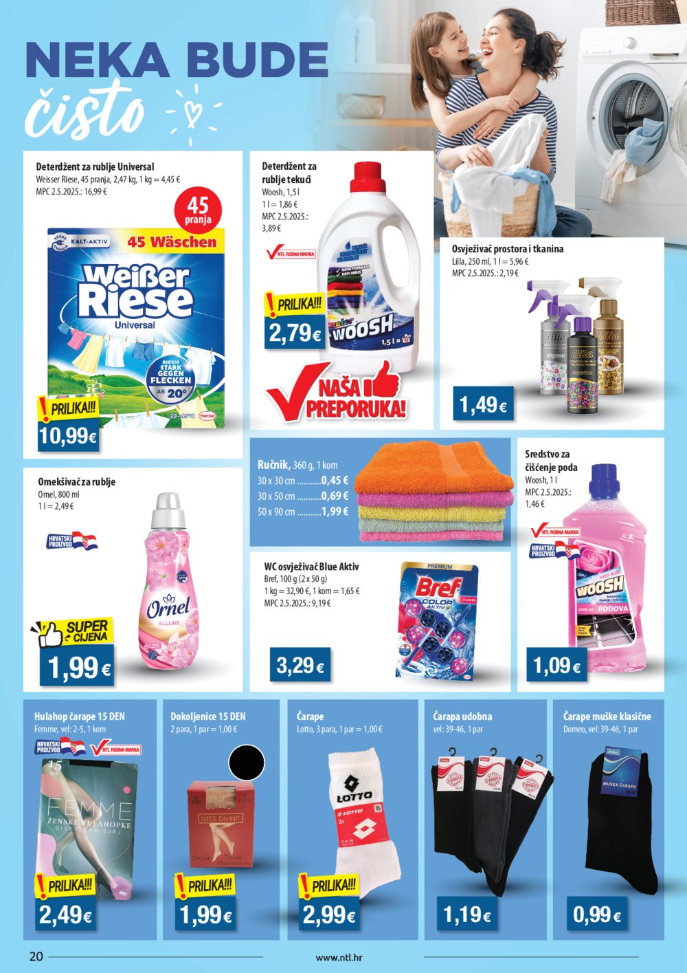 NTL katalog Akcija 01.10. - 07.10.2025. Istok