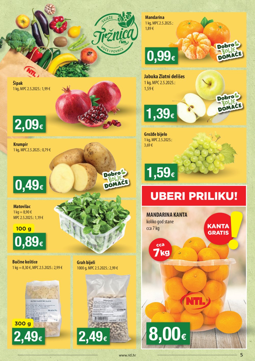 NTL katalog Akcija 01.10. - 07.10.2025. Istok