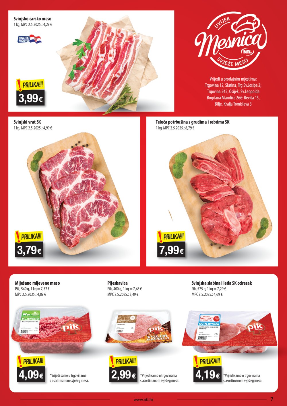 NTL katalog Akcija 01.10. - 07.10.2025. Istok