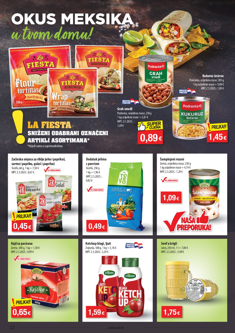 NTL katalog Akcija 01.10. - 07.10.2025. Sjever