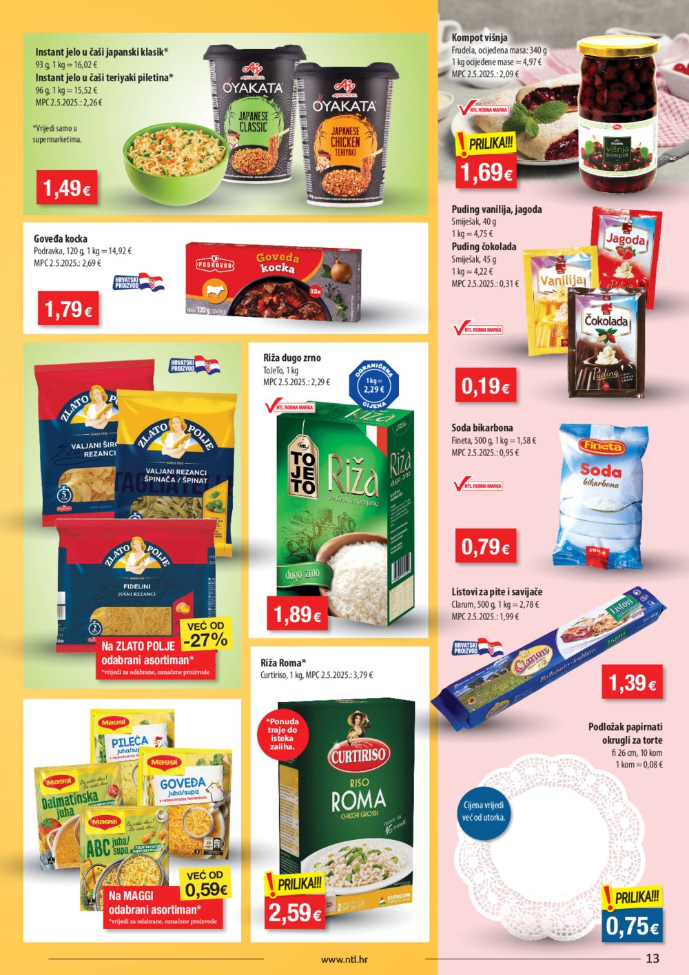 NTL katalog Akcija 01.10. - 07.10.2025. Sjever