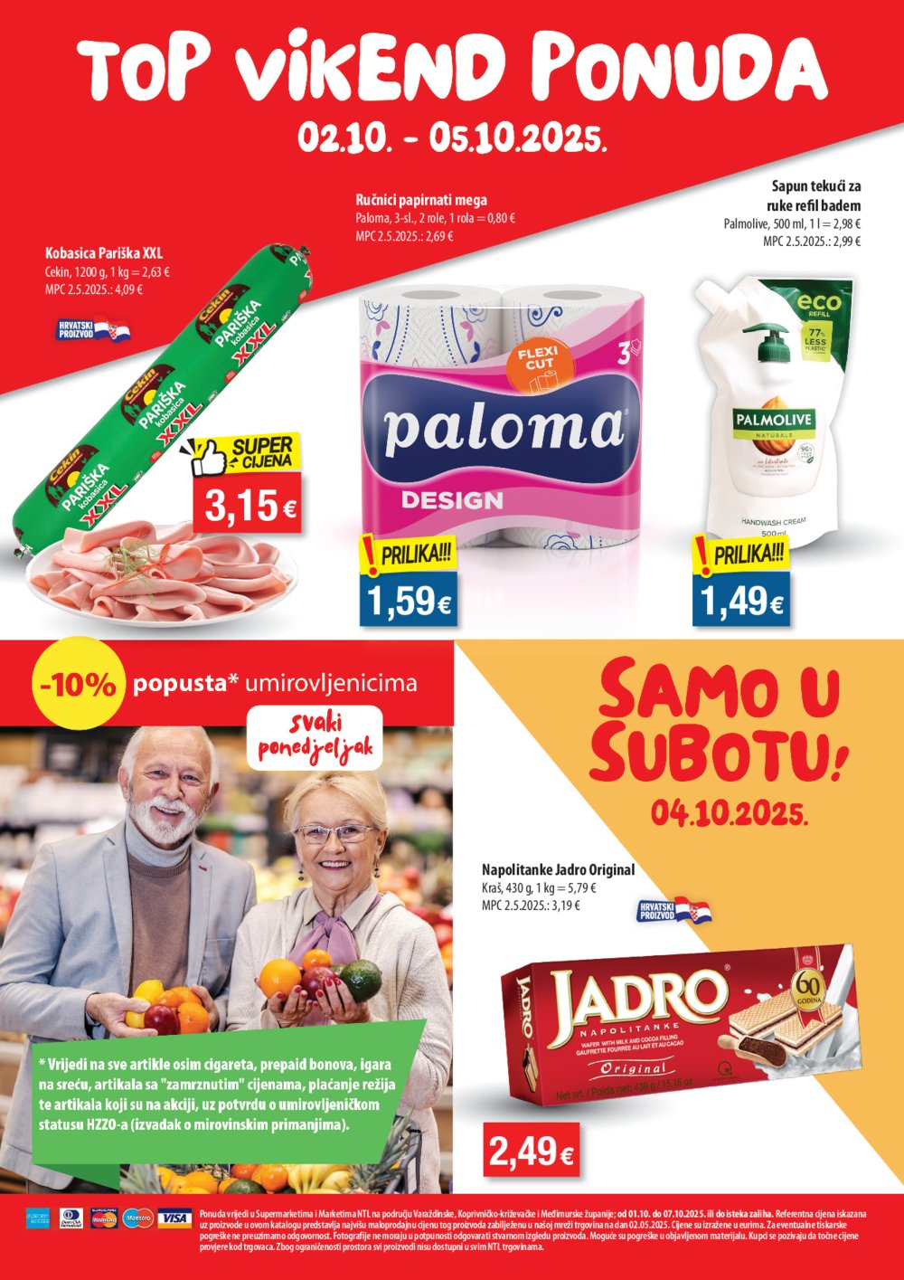 NTL katalog Akcija 01.10. - 07.10.2025. Sjever