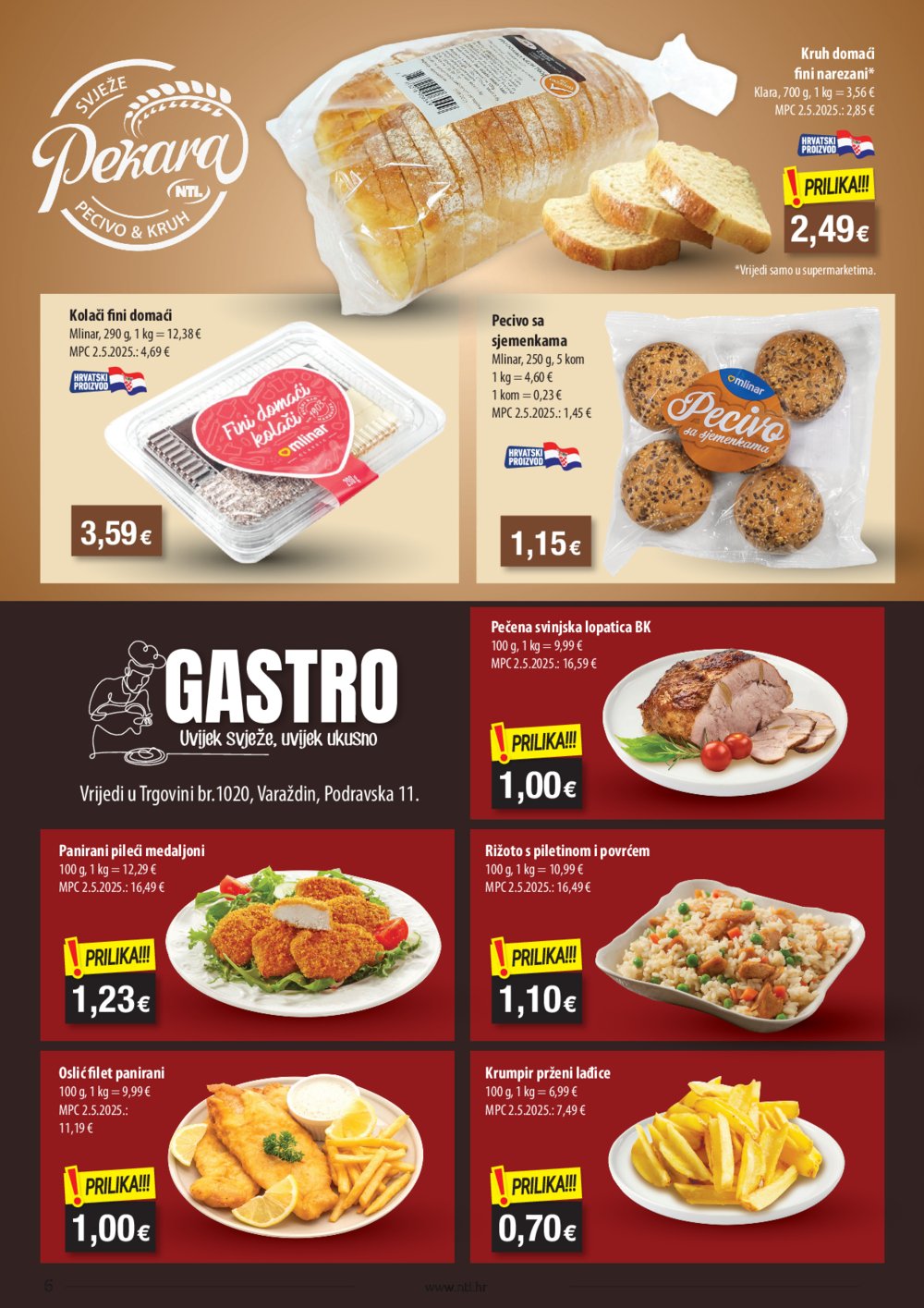 NTL katalog Akcija 01.10. - 07.10.2025. Sjever