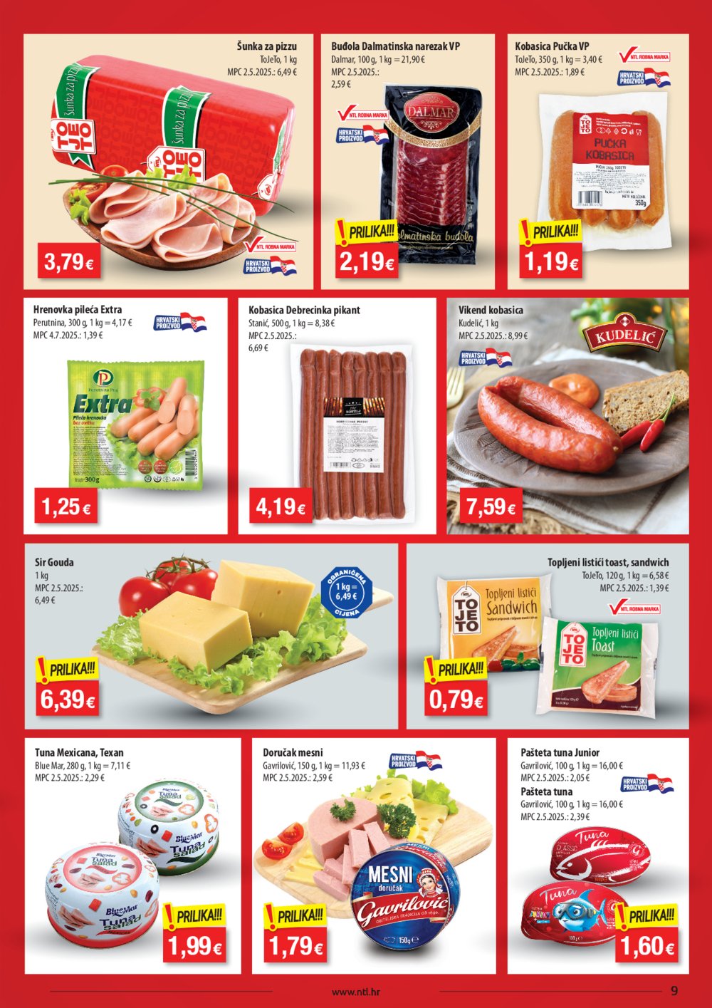 NTL katalog Akcija 01.10. - 07.10.2025. Sjever