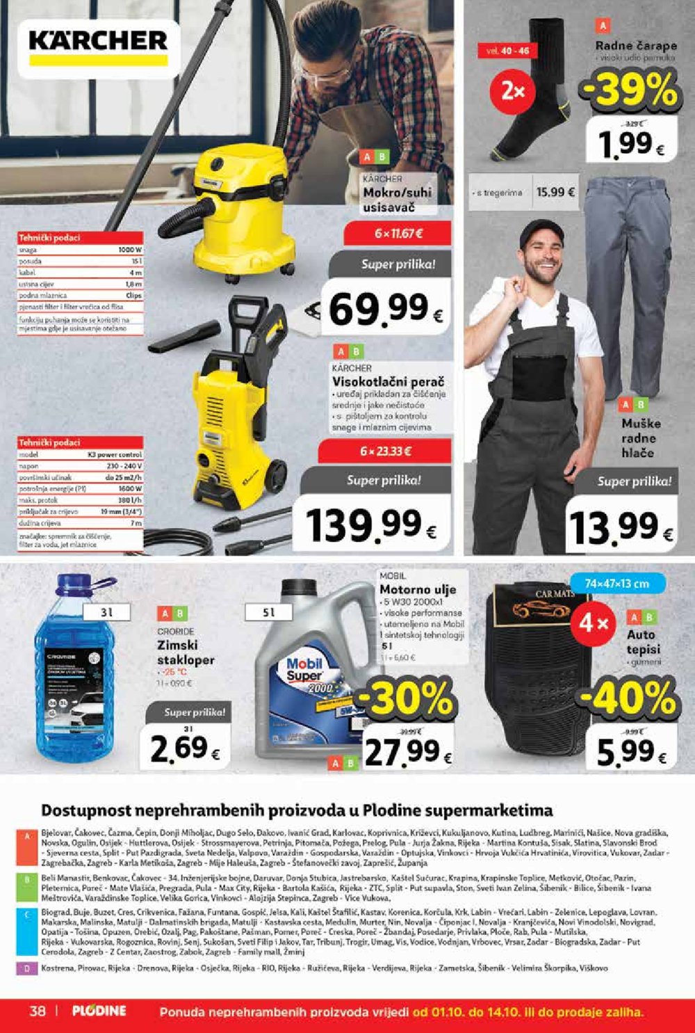 Plodine katalog Akcija 01.10. - 07.10.2025.