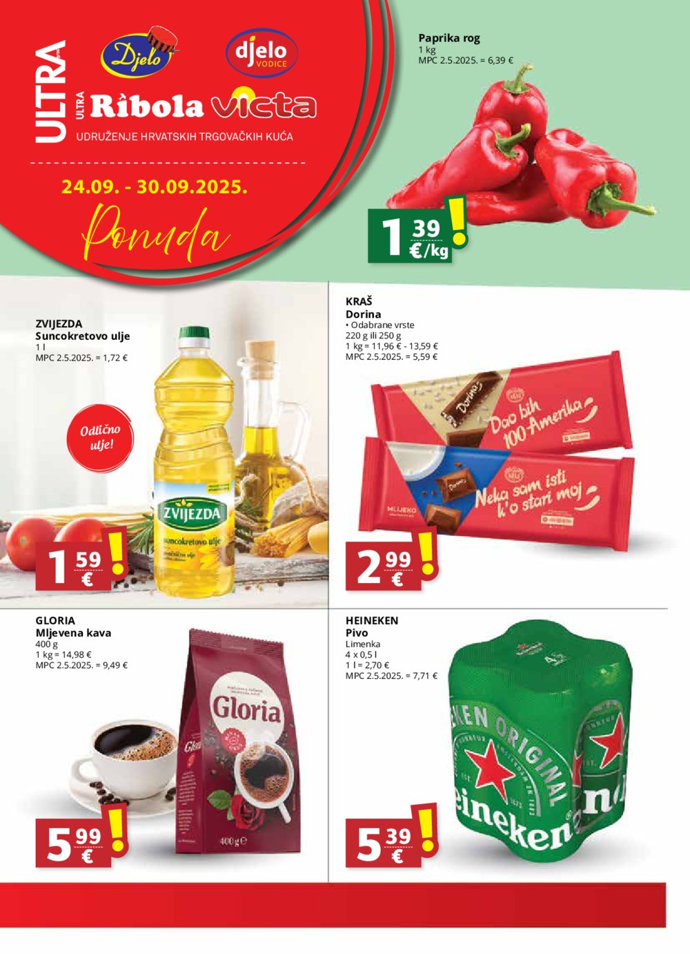 Ribola Ultra Gros katalog Akcija 24.09. - 30.09.2025.