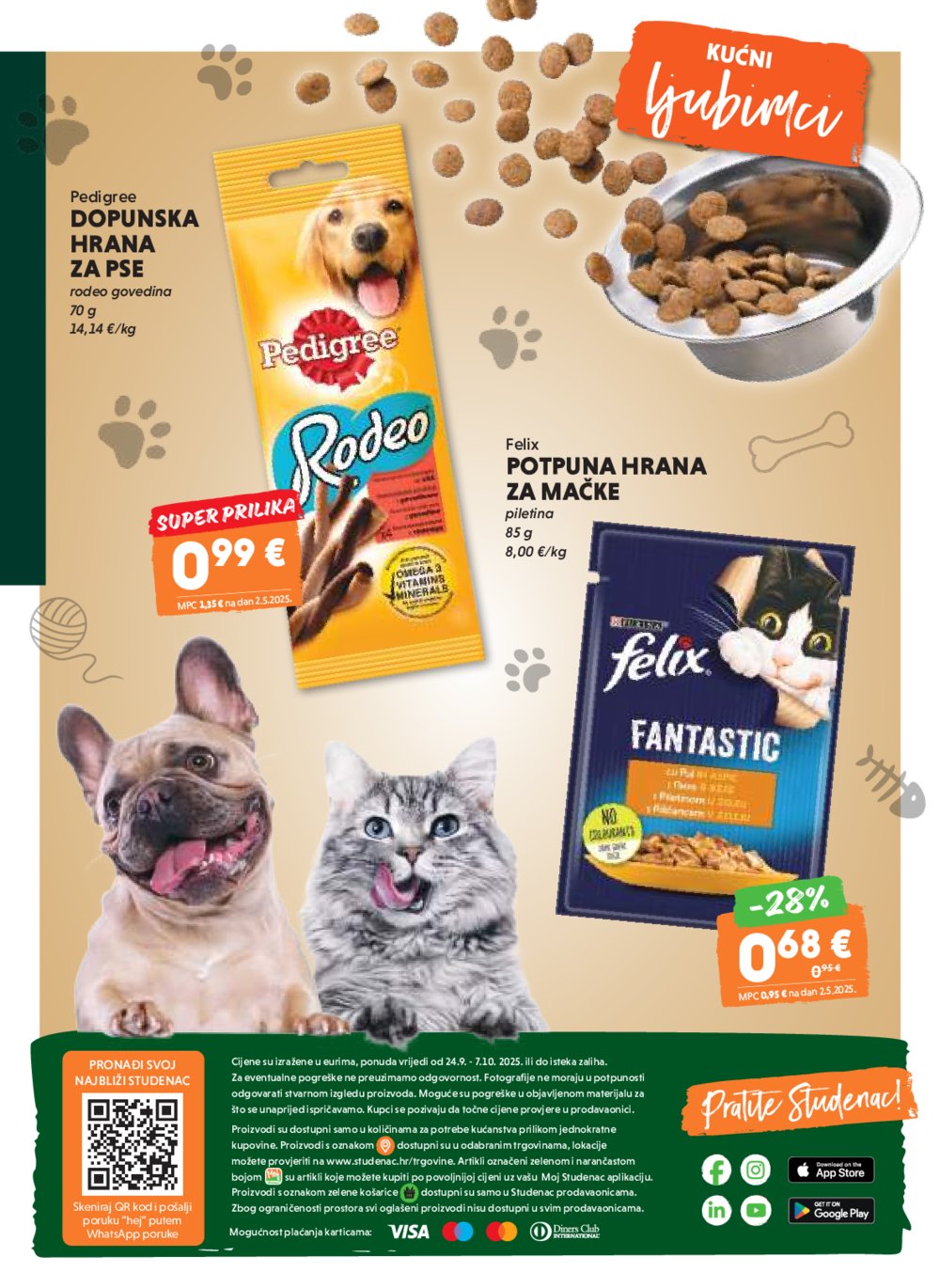 Studenac katalog Akcija 24.09. - 07.10.2025.