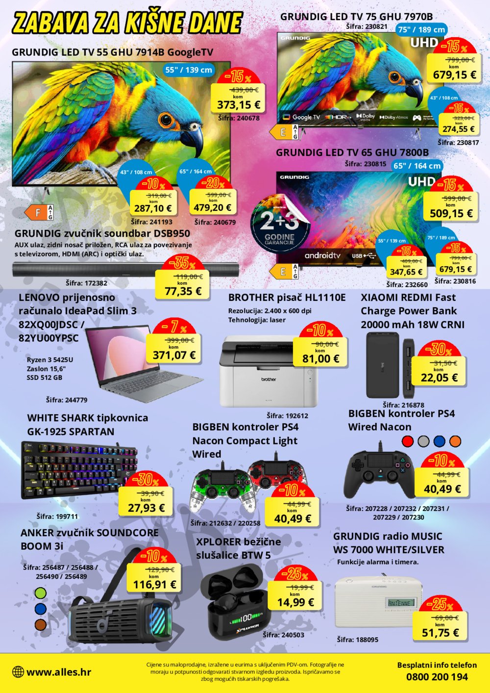 Alles katalog Jesenske pogodnosti 01.10. - 31.10.2025.