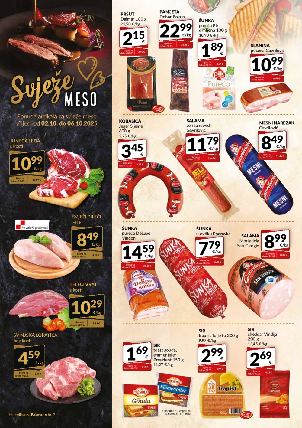Bakmaz katalog Akcija 02.10. - 08.10.2025.